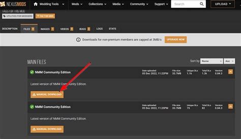 nexus mod manager download 2022.